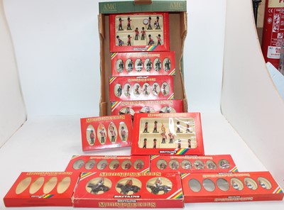 Lot 1614 - Britains Metal Models boxed group of 9 sets to...