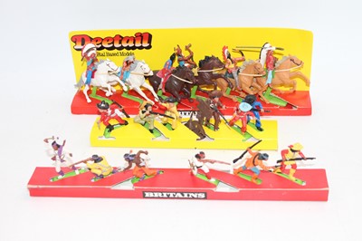 Lot 1365 - Britains Deetail Apaches and Mexicans Trade...