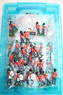 Lot 1372 - Collection of Britains Eye Right Marching Band...