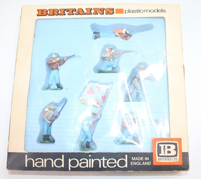 Lot 1373 - Britains No.7422 Confederate Soldiers Gift Set,...