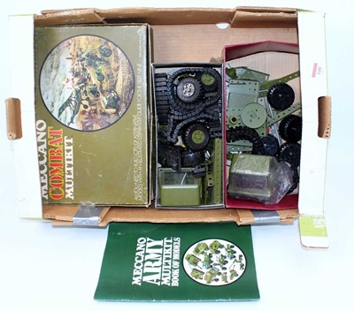 Lot 110 - Two Meccano combat multikit but neither...