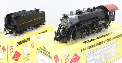 Lot 154 - Aristo-Craft G gauge 1/32, 2-8-0 Consolidation...