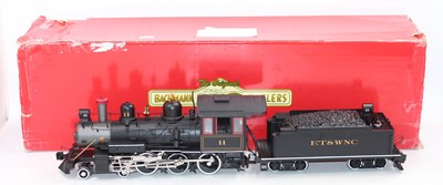 Lot 156 - Bachmann G gauge Narrow Gauge 4-6-0 loco &...