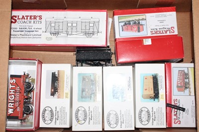 Lot 178 - Eleven un-made or partly assembled Slaters &...