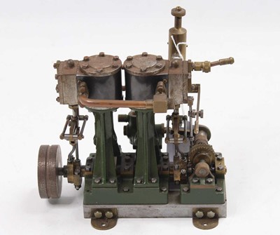 Lot 129 - A Stuart Turner D10 stationary marine engine,...