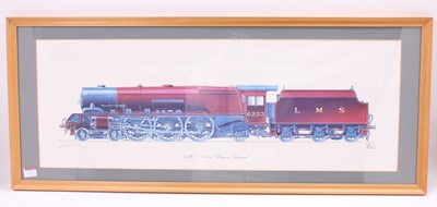 Lot 130 - 2 Framed and glazed signed prints by Geoffrey...