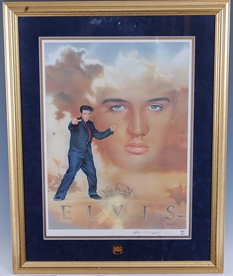 Lot 1127 - Nate Giorgio, contemporary, Elvis The King,...