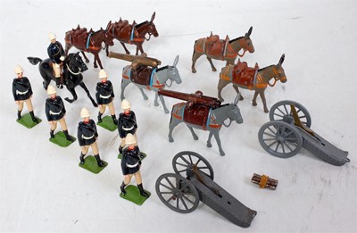 Lot 1645 - Britains No. 28 Mountain Artillery, with extra...