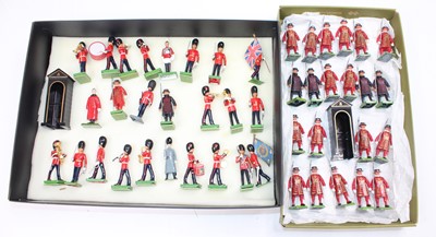 Lot 1648 - Two trays containing a quantity of Britains...