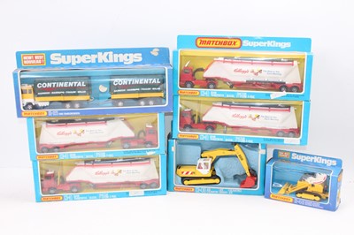 Lot 1676 - Matchbox Super Kings group of 7 boxed models...