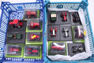 Lot 1304 - 15 boxed and loose Hachette collection farming...
