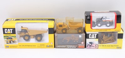 Lot 1307 - Norscot and First Gear group of 5 construction...