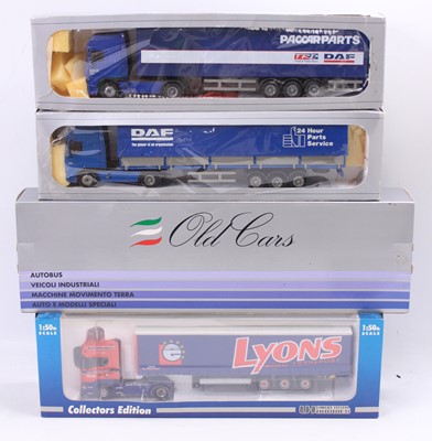 Lot 1312 - Group of 4 various boxed advertising truck...