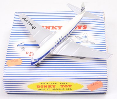 Lot 1797 - Dinky Toys No.702 DH Comet Airliner, blue,...