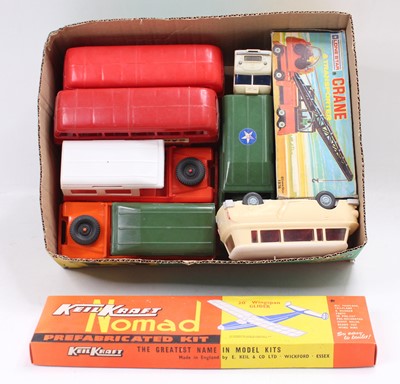 Lot 879 - Collection of mixed plastic vehicles to...