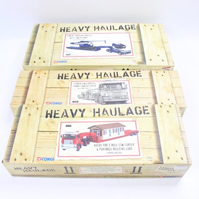 Lot 1316 - 3 boxed 1/50th scale Corgi Toys Heavy Haulage...