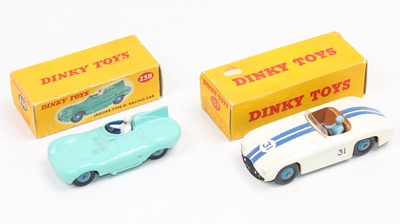 Lot 1800 - Dinky Toys Boxed Saloon group, 2 examples to...