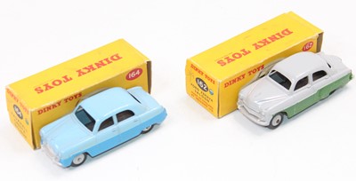 Lot 1801 - Dinky Toys Boxed Saloon group, 2 examples to...