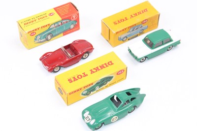 Lot 1808 - Dinky Toys Boxed Saloon, Loose Vehicle and...