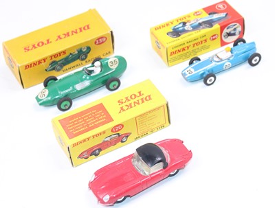 Lot 1810 - Dinky Toys Boxed Saloon group, 3 examples to...