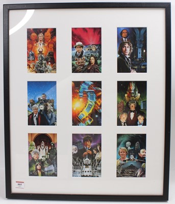 Lot 885 - Framed and Glazed Doctor Who Print, depicting...