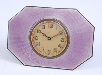 Lot 226 - An Art Deco sterling silver and purple...