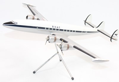 Lot 886 - A static display model of a BOAC Super...