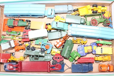 Lot 1678 - A collection of Matchbox vehicles in play worn...