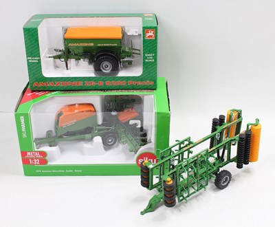 Lot 1332 - Siku and Universal Hobbies Amazone Farming...