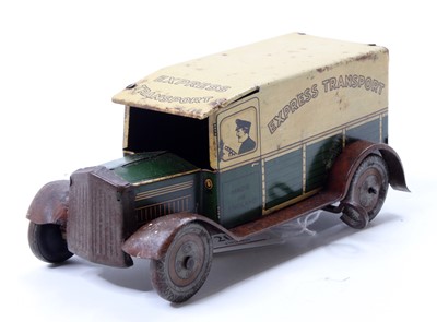 Lot 897 - Wells O London Circa 1925 tinplate and...
