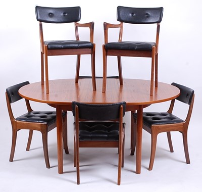Lot 554 - A 1960s teak dining suite by Vanson,...