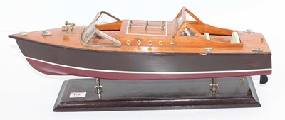 Lot 128 - A static dispay model of a River Cruiser,...
