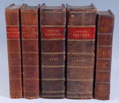 Lot 2052 - The Annual Register, Or A View Of The History,...