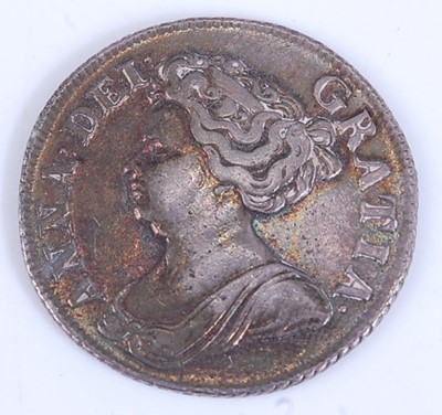 Lot 2081 - Great Britain, 1711 shilling, Queen Anne 4th...