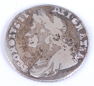 Lot 2133 - Great Britain, 1739 shilling, George II...