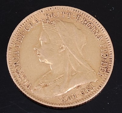 Lot 2069 - Great Britain, 1893 gold half sovereign,...