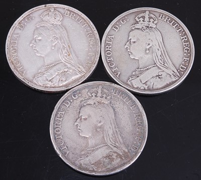 Lot 2053 - Great Britain, 1887 crown, Victoria jubilee...