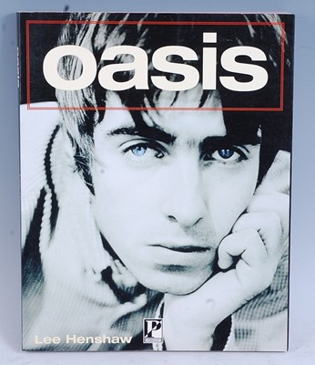 Lot 1109 - Lee Henshaw, Oasis, signed on page 9 by the...