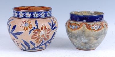Lot 7 - A late 19th century Doulton Lambeth stoneware...