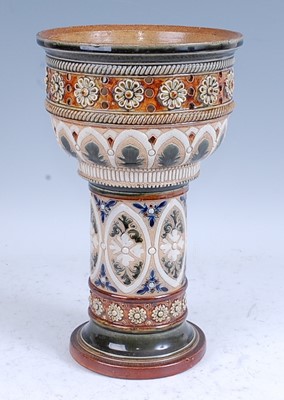 Lot 13 - An early 20th century Royal Doulton or Fulham...
