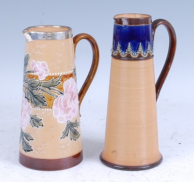 Lot 21 - An 1817 Doulton Lambeth stoneware jug, the...
