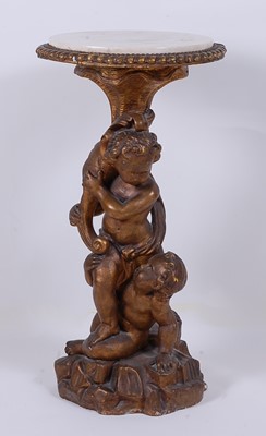 Lot 2458 - An early 20th century gilt composition...