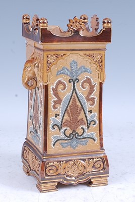 Lot 28 - An 1886 Doulton Lambeth stoneware vase, of...