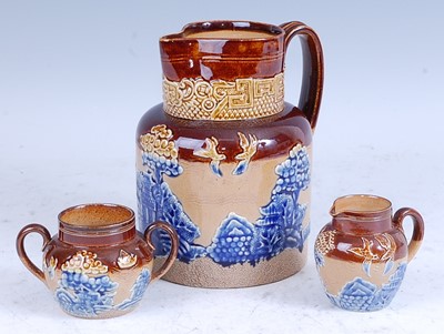 Lot 38 - A late 19th century Doulton Lambeth stoneware '...