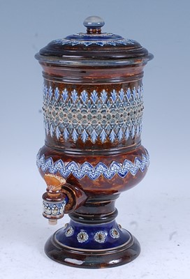 Lot 39 - A late 19th century Doulton Lambeth stoneware...