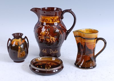 Lot 47 - A Royal Doulton 'Kingsware' jug, inscribed...