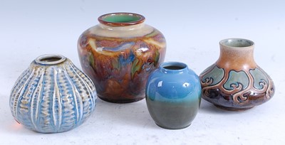 Lot 50 - A 1935 Royal Doulton runny glazed stoneware...