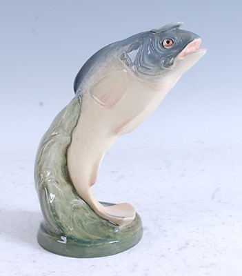 Lot 52 - A rare circa 1940 Royal Doulton leaping salmon...