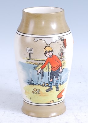 Lot 55 - A circa 1906 Royal Doulton 'Twins-ware' vase,...