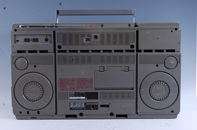 Lot 1013 - A Sharp VZ-2500 Boombox, circa 1982, having a...
